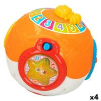 Muziekspeelgoed Winfun 15 x 15 cm (4 Stuks) Klot