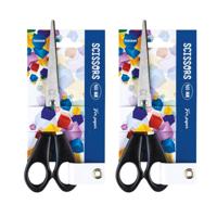 Hobby Schaar - 2x - voor papier - 16 cm - knutsel / kantoor scharen