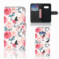 Samsung Galaxy S10e Hoesje Butterfly Roses