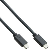 InLine 35706A USB-kabel 0,5 m USB 3.2 Gen 2 (3.1 Gen 2) USB C Zwart - thumbnail