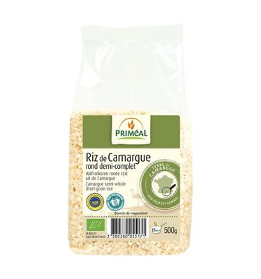 Halfvolkoren ronde rijst camargue bio