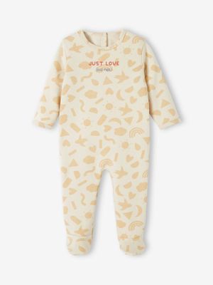 Molton babyslaappakje van biologische katoen zandbeige