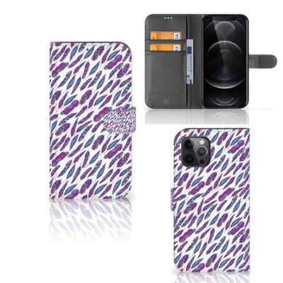 Apple iPhone 12 Pro Max | Telefoon Hoesje | Feathers Color Apple iPhone 12 Pro Max | Telefoon Hoesje | Feathers Color