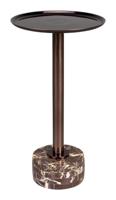 Dutchbone Ronde Bijzettafel 'Pose' Marmer, 25cm
