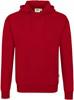 Hakro 560 Hooded sweatshirt organic cotton GOTS - Red - 2XL