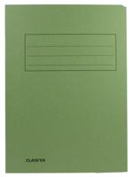 Class&apos;ex dossiermap, 3 kleppen ft 23,7 x 32 cm (voor ft A4), groen