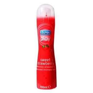 durex - play strawberry glijmiddel 100ml.