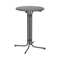 Bartafel - Ø 70 cm - vouwbaar - grijs - Royal Catering