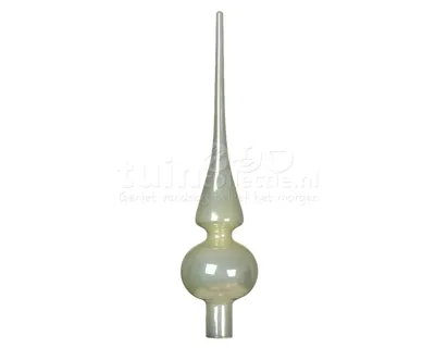 Piek Glas 26cm Wit Mint