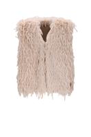 NoNo winter gilet meisjes - ivoor - Kath - fur