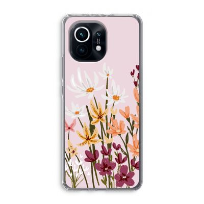 Painted wildflowers: Xiaomi Mi 11 Transparant Hoesje