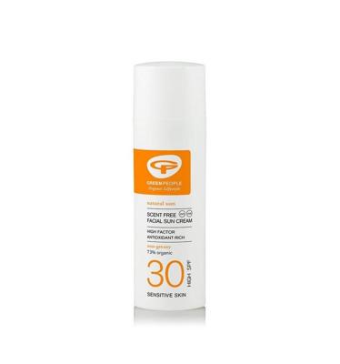 Zonnebrand gezicht SPF30