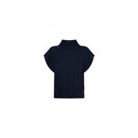 Jansen Amsterdam - Blauw | Dames | Trui | Blauw | M | regular | Kamst mode