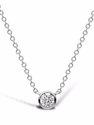 Pragnell collier Sundance en or blanc 18ct pavé de diamants - Argent