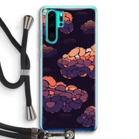 Patroon Wolken: Huawei P30 Pro Transparant Hoesje met koord