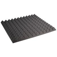 Auralex Studiofoam Pyramid Charcoal 61x61x5cm absorber grijs (12-delig) - thumbnail