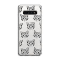 Kitten: Samsung Galaxy S10 4G Transparant Hoesje