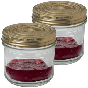 6x Weckpot/inmaakpot met schroefdeksel 500 ml