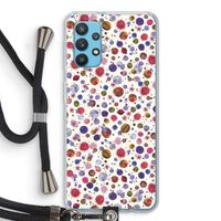 Planets Space: Samsung Galaxy A32 4G Transparant Hoesje met koord