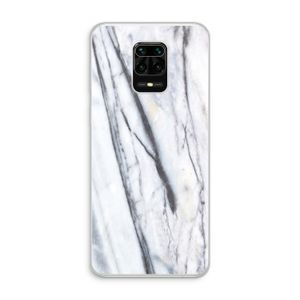 Gestreepte marmer: Xiaomi Redmi Note 10 Lite Transparant Hoesje