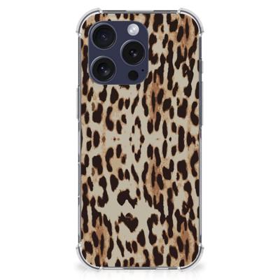 iPhone 16 Pro Max Case Anti-shock Leopard