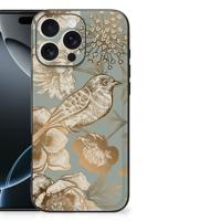 Bloemen Hoesje voor iPhone 16 Pro Max Vintage Bird Flowers Bloemen Hoesje voor iPhone 16 Pro Max Vintage Bird Flowers