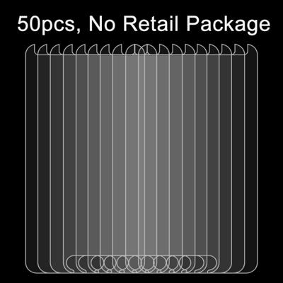50 stuks voor Galaxy A3 (2017) / A320 0 26 mm 9H oppervlaktehardheid 2.5D explosieveilige getemperd glas scherm Film geen retailpakket