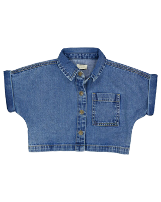 Blouse - Blauw Blouse - Blauw