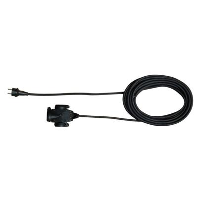 Ivana 3-weg verlengkabel 10mtr 3x2,5mm² - IP44