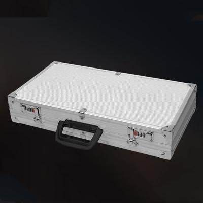 Geweerkoffer Lange Geweerkoffer Munitiekist Jachtkoffer Pistoolkoffer Jacht Geweerkoffer 47 x 25 x 8,5 cm Aluminium