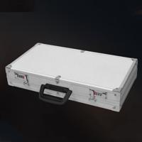 Geweerkoffer Lange Geweerkoffer Munitiekist Jachtkoffer Pistoolkoffer Jacht Geweerkoffer 47 x 25 x 8,5 cm Aluminium