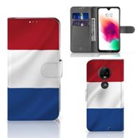 Motorola Moto G7 | G7 Plus | Bookstyle Case | Nederlandse Vlag