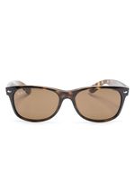 Ray-Ban lunettes de soleil à effet écailles de tortue - Marron