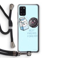 Best Friend Forever: Samsung Galaxy A31 Transparant Hoesje met koord