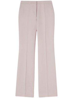 Jil Sander pantalon de tailleur à plis marqués - Rose
