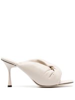 Studio Amelia mules Croissant 100 mm - Tons neutres
