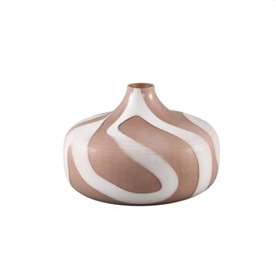 Nuhin Vaas Creme/Wit Klein