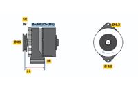 Bosch Alternator/Dynamo 0 986 030 880