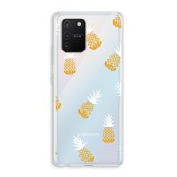 Ananasjes: Samsung Galaxy S10 Lite Transparant Hoesje