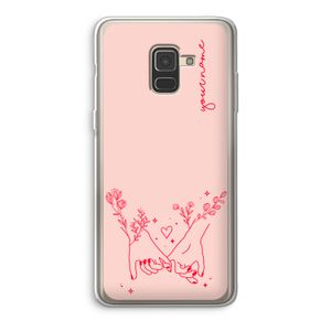 Best Friends: Samsung Galaxy A8 (2018) Transparant Hoesje