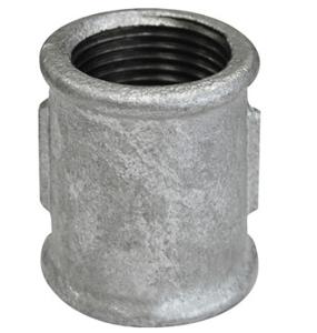 Kirchhoff Smeedbaar ijzer dubbele sokkel, verzinkt, 1 1/4"IT, (270) - 989744055