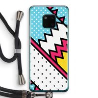 Pop Art #2: Huawei Mate 20 Pro Transparant Hoesje met koord