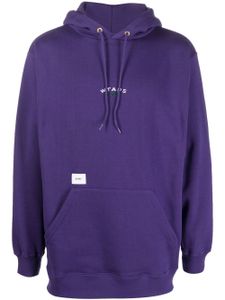 WTAPS hoodie Thor à coupe oversize - Violet