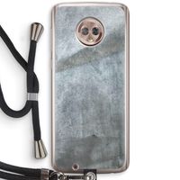 Grey Stone: Motorola Moto G6 Transparant Hoesje met koord