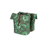 fietstas dubbel Ever-Green thyme groen 28-32L