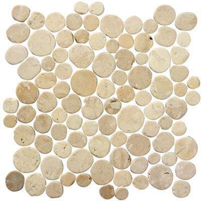 Terre d&apos;Azur Stone Coins Biancone 30x30 cm
