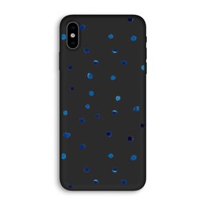 Blauwe stippen: iPhone X Biologisch afbreekbaar hoesje
