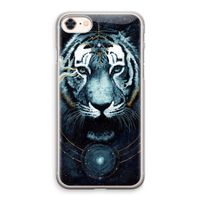 Darkness Tiger: iPhone 8 Transparant Hoesje