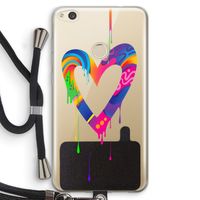 Melts My Heart: Huawei Ascend P8 Lite (2017) Transparant Hoesje met koord