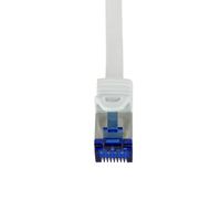 LogiLink C6A022S netwerkkabel Grijs 0,5 m Cat6a S/FTP (S-STP) - thumbnail